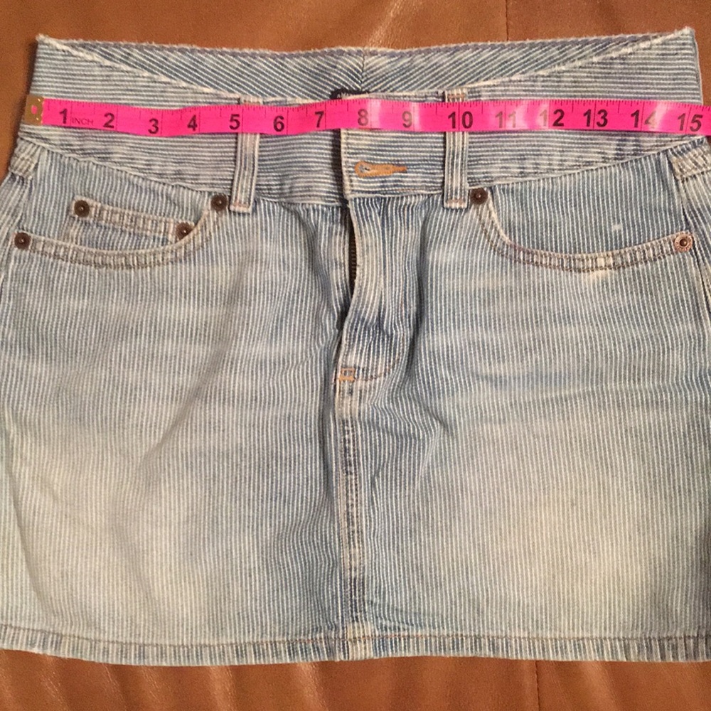 Vintage 90s American Eagle outfitters denim mini skirt vintage 90s. Size 2. - Picture 10 of 12